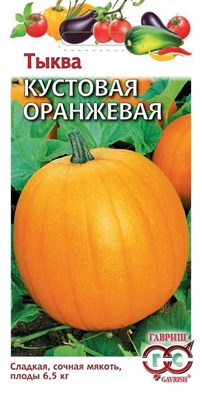 Тыква Кустовая оранжевая 1,0 г 1999943645 - фото 2422