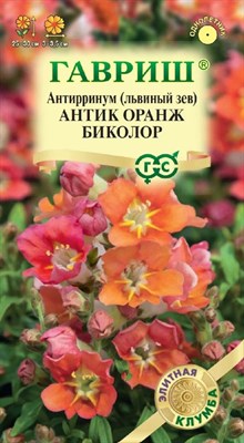 Антирринум (Львиный зев) Антик Оранж биколор 7 шт.  серия Элитная клумба Н23 1071856883 - фото 2605