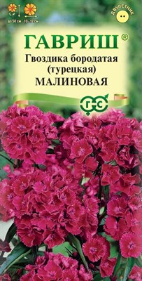 Гвоздика бородатая (турецкая) Малиновая 0,1 г 1071857778 - фото 3196