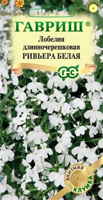 Лобелия Ривьера Белая  4 шт. пробирка сер. Элитная клумба 1071857270 - фото 3620