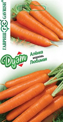 Морковь Аленка 2,0 г+Любимая 2,0 г автор. серия Дуэт 1999944879 - фото 545