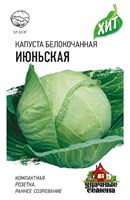 Капуста белокоч. Июньская  0,1 г (ранняя) сер. ХИТ х3 1071857712