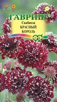 Скабиоза темнопурпурная Красный король махр. 6 шт. Н22 1071858193